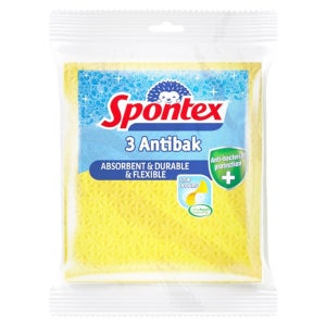 스폰덱스 스폰텍스 노스크레치 셀룰로스 천연 수세미 3매