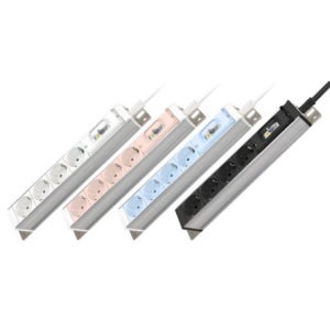 국산 애니탭 4구 누전차단 4000W 고용량 멀티 콘센트 알루미늄 멀티탭 서버탭 1.5M
