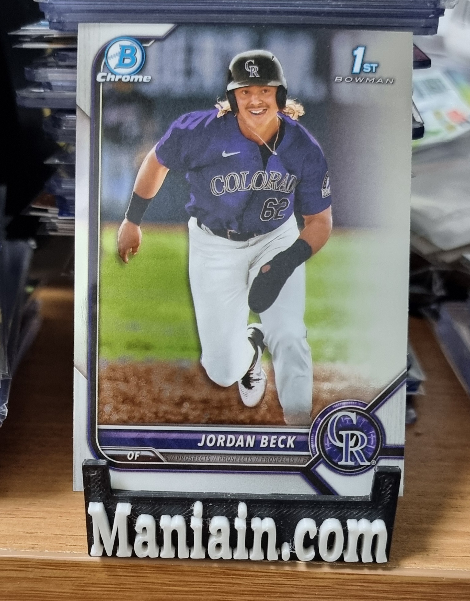 조던 벡 2022 Bowman Draft Chrome 1st BDC-34 MLB카드