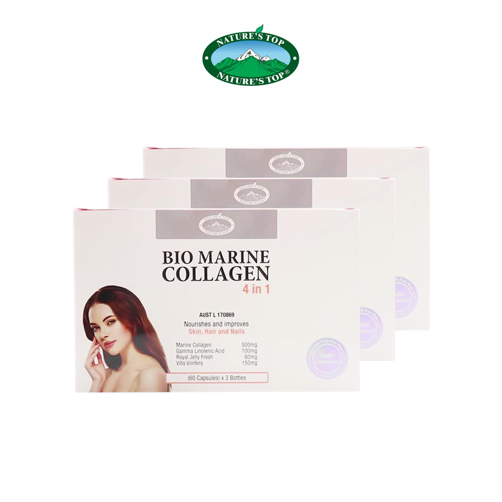 자연의 프리미엄 해양성 콜라겜 780mg 60caps x 3set 3박스