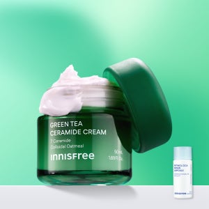 이니스프리 그린티 세라마이드 버터 보습 크림 / 수분 속건조 장벽 화잘먹 50ml, 1개