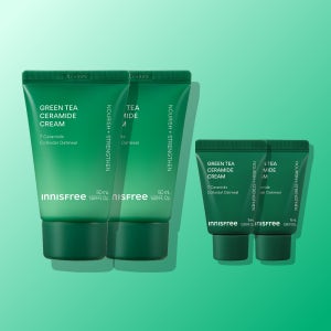 [더블구성] 이니스프리 그린티 세라마이드 버터 보습 크림 / 수분 속건조 장벽 화잘먹 50ml, 2개