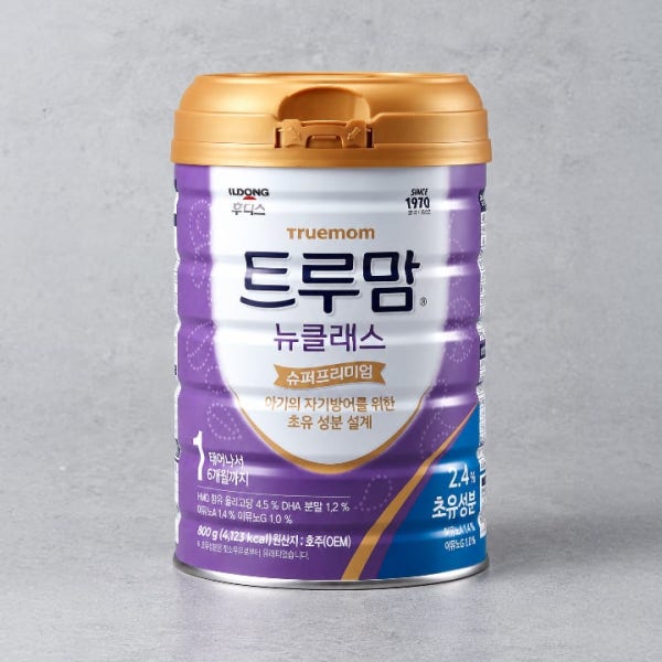 컬리N마트 [일동후디스] 트루맘 뉴클래스 1단계 800g (0일~6개월)