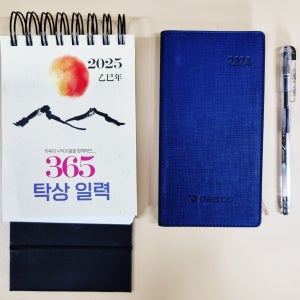 레트로 달력의 미친 존재감, 뜯지 않는 하루의 기록, 2025년 탁상 일력 365