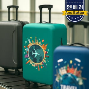 캐리어 커버 케리어 방수 스판 항공커버 보호 덮개 케이스 S,M,L