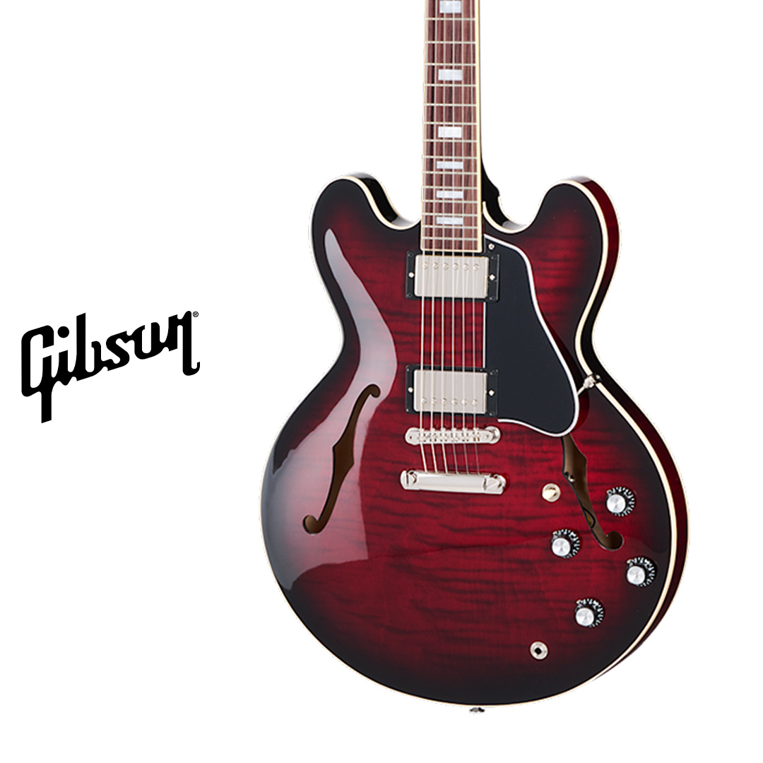 Gibson 깁슨 일렉기타 ES-335 Figured 블러드 문 버스트 ES35F00MNNH1