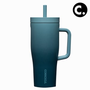 콕시클 크루저 22oz 스텐 보냉 텀블러 밀폐 손잡이 빨대 650ml, 트와일라잇