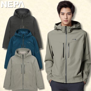 네파 방수 바람막이 경량 3IN1 숏패딩 남성 간절기 아웃도어 고어텍스 구스다운 자켓