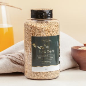 저온 로스팅 청담 통참깨 350g 볶은 통깨 수입 깨소금 고소한 깨