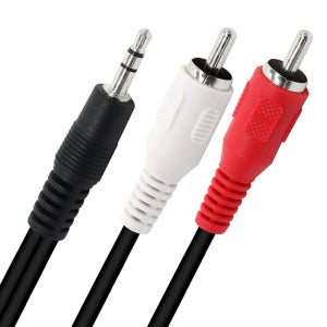 넥시 3.5mm AUX to 2RCA 케이블 스테레오 1.5m, 1개