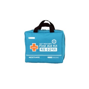 넥스트세이프 현장 가방형 폭염대비 응급키트 HW4-Blue