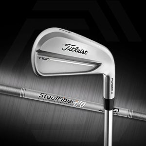 타이틀리스트 2025 4세대 T100 아이언 스틸파이버 i 피팅 세트 (5-P)