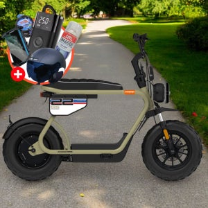 쿠팝 지에스 러거드 전동스쿠터 미니 팻바이크 유아등원 출퇴근 1200w 48v 25ah