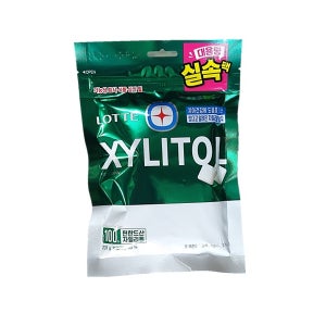 롯데 자일리톨 오리지널 츄잉껌 리필팩