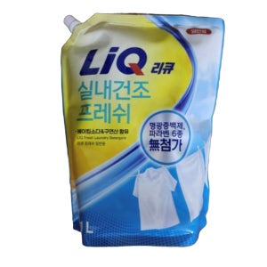 리큐 프레쉬 실내건조 일반용 2.1L 4개