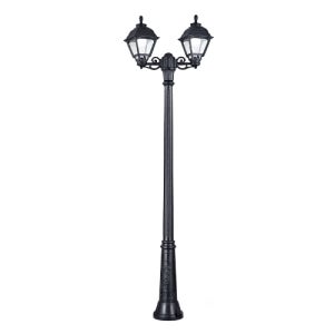 푸마갈리 IP55 방수 잔디등 야외 정원조명 세파 2등 2080mm 블랙