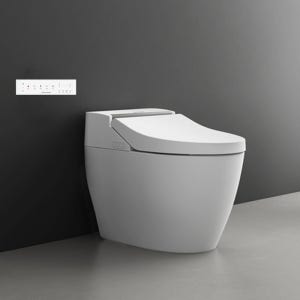 아메리칸스탠다드 자동개폐 비데일체형 변기 플랫 라운드 양변기 직수형 8318 3660