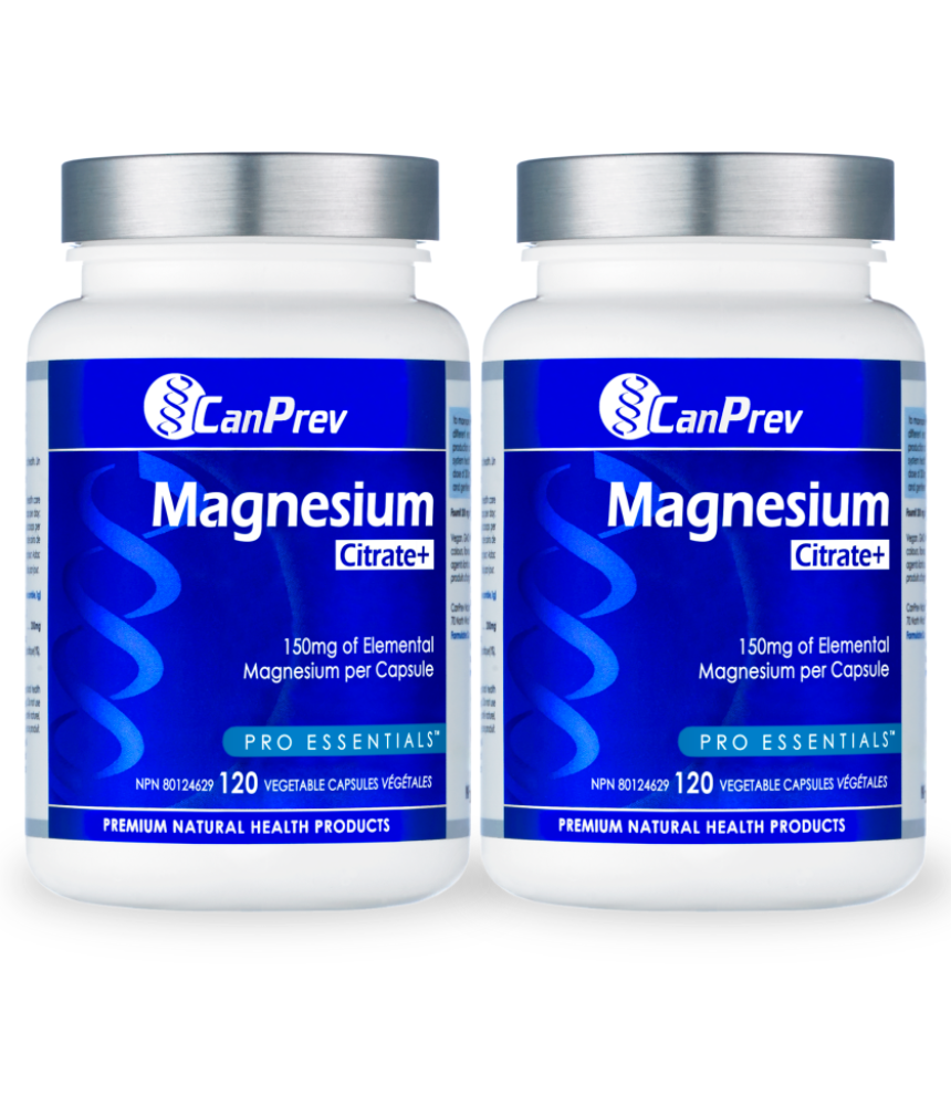 캔프레브 시트르산 <b>마그네슘 시트레이트 150mg</b> 120캡슐, 2개