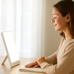 라이트테라피 햇빛 수면 LED 조명 광테라피 멜라토닌 세로토닌 불면증 완화