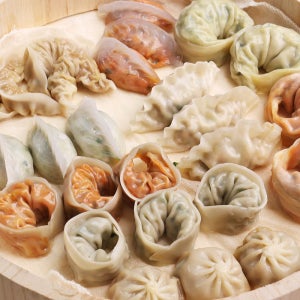 길거리 맛집 별난 감자김치만두 고기 새우 만두