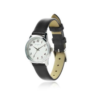 [온라인단독] 로이드 아라빅 인덱스 블랙 여성 가죽 시계 LL2G25901ASB