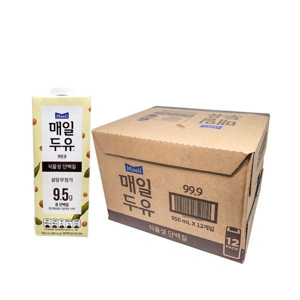 [매일] 매일유업 매일두유 99.9 950ml 12팩