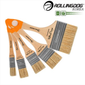 (롤링독)돈모 디테일 브러쉬 (빽붓)/ 아크릴화 유화 DIY 페인트붓 20mm
