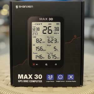 샨렌 맥스30 GPS 자전거 속도계 블루투스 ANT+ 연동형 무선 사이클링 컴퓨터