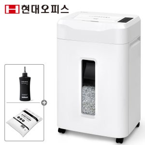 현대오피스 저소음 문서세단기 15매 33L PK-8200CD 자동절전 보안1등급 종이파쇄기