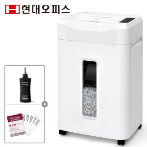 현대오피스 저소음 문서세단기 15매 33L PK-8200CD 자동절전 보안1등급 종이파쇄기