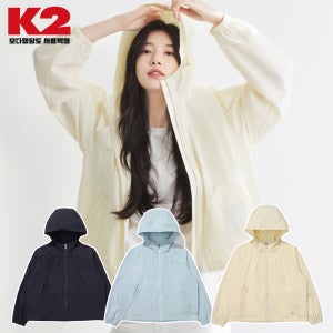 K2 수지 후드 바람막이 기능성 신축성 자켓 여름용