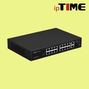 POE1603Q 스위칭허브 16포트 랜 스위치 허브 아이피타임