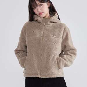 [디스커버리] 여성 테크플리스 후드 자켓 (BEIGE) DWSS72056