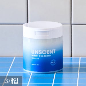 [불스원] 언센트 탈취제 방향제 악취 제거 실내 화장실 옷장 신발장 냄새 350g, 3개