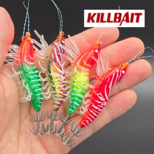 킬베이트 카이코 메가탄 새우 에기 리얼 쉬림프 55mm 쭈꾸미 갑오징어 미니 에기