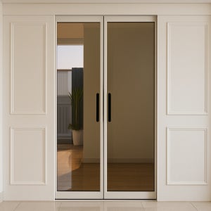 초슬림 정대칭 여닫이 중문