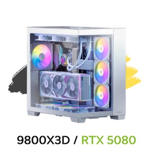 AMD 9800X3D RTX5080 화이트 프리미엄 조립PC 데스크탑