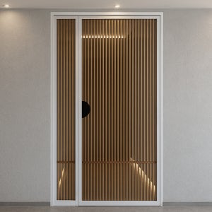 간살 초슬림 비대칭 여닫이