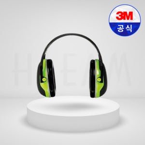 3M 귀덮개 소음차단 층간소음 고소음작업 사격 귀마개 X4A