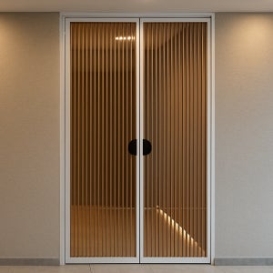 간살 초슬림 정대칭 여닫이