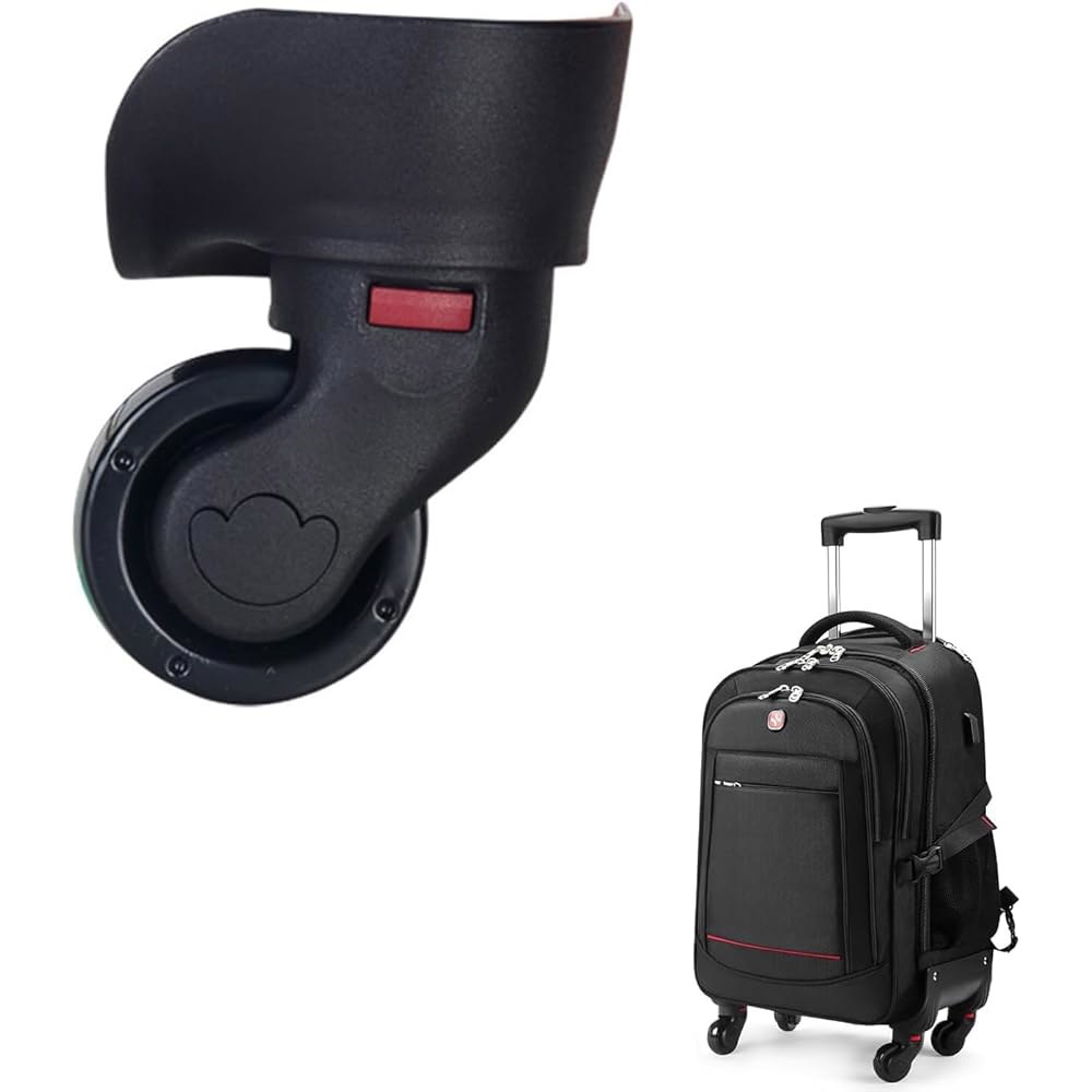 여성용 스타 클라우드 롤링 백팩 바퀴가 달린 45L 여행용 롤러 노트북 가방 17.3인치 항공사 승인 기내 반입 교체용 <b>글라이드</b> 유닛(롤링 부품 하나만 해당)