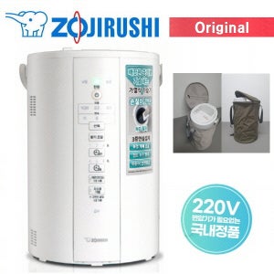 조지루시 가습기 3.1L + 전용가방 / 가열살균 기화식 대용량 화이트 EE-DCH35K