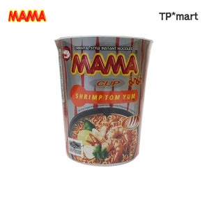 도매 한박스 마마 새우 쉬림프 톰냠 플레이버 컵라면 70g X 48컵
