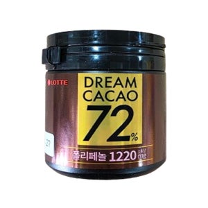 롯데 드림카카오 72% 86g