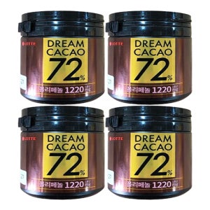 롯데 드림카카오 72% 86g X 4개