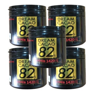 롯데 드림카카오 82% 86g X 5개