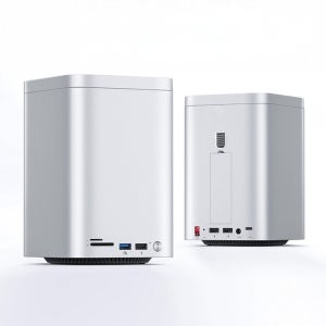 오리코 Mac mini M1 M2 M.2 NVMe 듀얼베이 RAID 외장하드 케이스 스토리지 M435