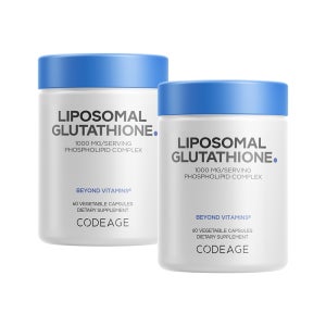 CODEAGE 코드에이지 리포조말 리포좀 글루타치온 1000mg 60캡슐, 2개