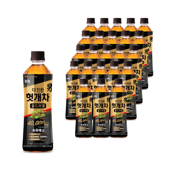더진한 헛개차 골드라벨 500ml x48페트