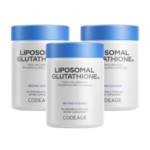 CODEAGE 코드에이지 리포조말 리포좀 글루타치온 1000mg 60캡슐, 3개